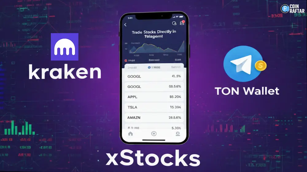 Kraken Launches xStocks Inside Telegram’s TON Wallet