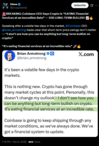 Coinbase Armstrong