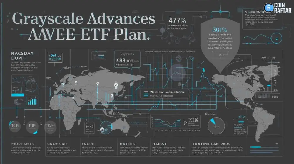 Grayscale Advances AAVE ETF Plan as DeFi Gains Institutional Attention