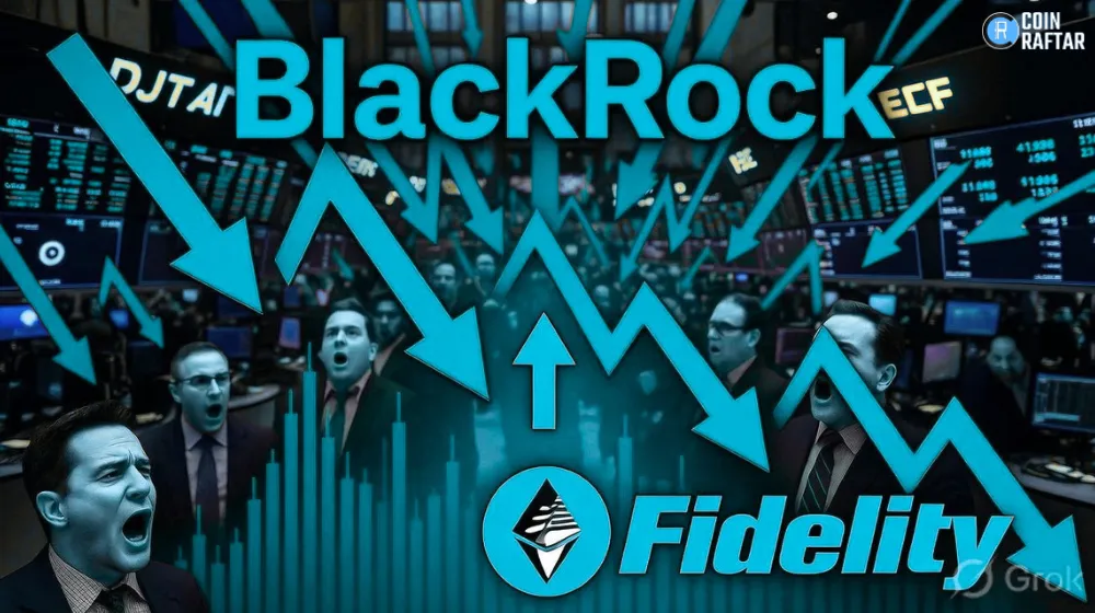 Ethereum ETF Shock: BlackRock Sell-Off Overwhelms Fidelity’s $140M Purchase