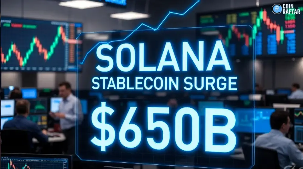 Solana Stablecoin Surge Hits $650B as Market Activity Accelerates