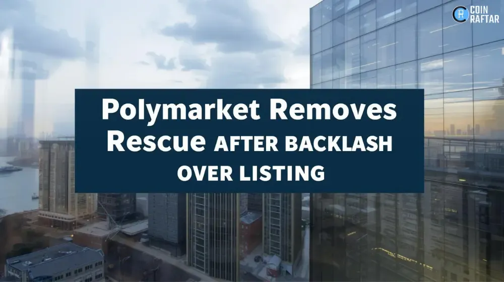 Polymarket Removes Rescue Market After Backlash Over Listing