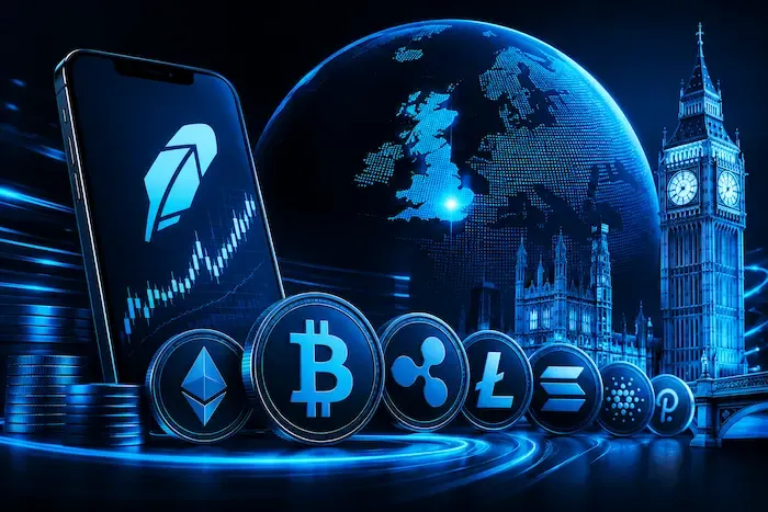 Robinhood Launches UK Crypto Trading With Over 50 Assets Through Bitstamp