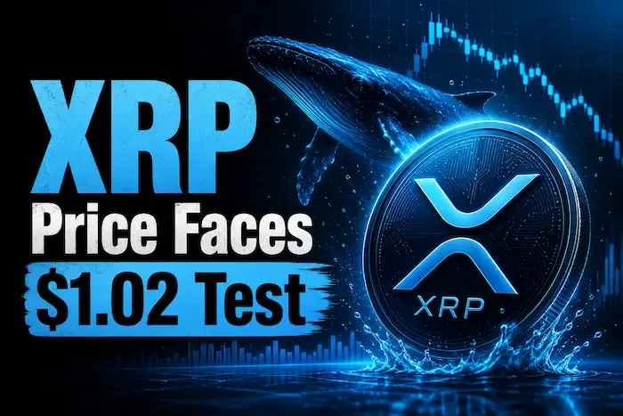 XRP Price Faces $1.02 Test as Whale Accumulation Counters Market Weakness