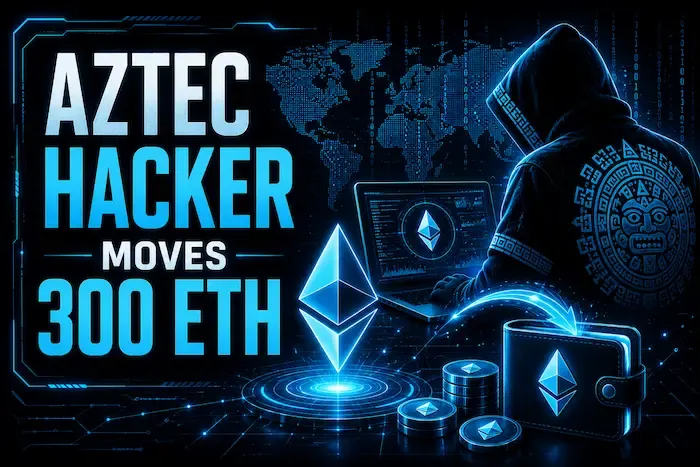 Aztec Hacker Moves 300 ETH as Tornado Cash Total Hits 500 ETH
