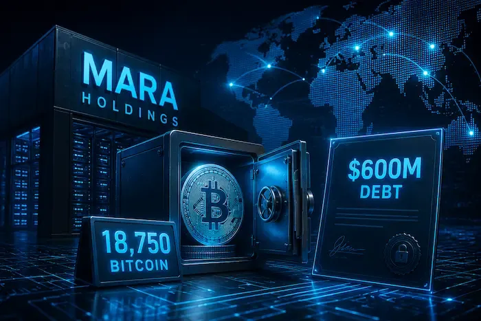 MARA Holdings Puts 18,750 Bitcoin Behind $600M Debt